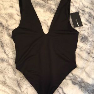 Fashion nova black bodysuit